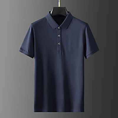 Men's T shirt Hiking Tee shirt Hiking Polo Shirt Short Sleeve Tee Tshirt Top Outdoor Quick Dry Lightweight Breathable Sweat wicking Spring Summer White Black Blue Hunting Fishing Climbing Lightinthebox