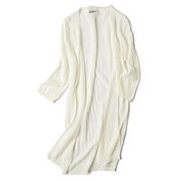 Women's Casual Solid Color Cardigan Sweater Cardigans V Neck Purple Blushing Pink Sky Blue miniinthebox - thumbnail