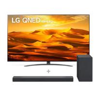 LG 86" QNED91 4K Smart QNED MiniLED TV with LG SC9S Sound Bar for OLED C Series