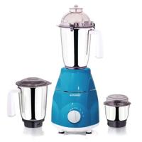 Sonashi 3 In 1 Mixer Grinder 3 Speeds With Pulse Switch Unbreakable Polycarbonate Jar Lids - SB-151SS (BLUE)