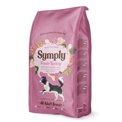 Symply Fresh Turkey All Adult Breeds Dry Dog Food 2Kg