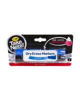 Crayola 2 count Take Note! Broad Line DryErase Markers - thumbnail