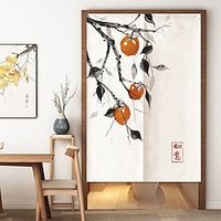 Japanese Noren Curtain Door Cover Doorway Curtain Panel Traditional Chinese Printed Door Tapestry Room Divider Curtains for Kitchen Sushi Bathroom Livingroom Bedroom miniinthebox