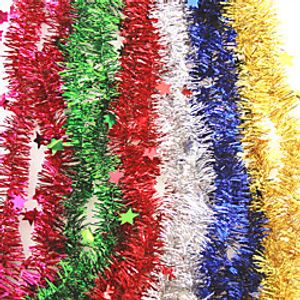 Christmas Tops Wedding Garland Madder Christmas Tree Decoration Ribbon Wedding Room Ribbon Venue Layout Christmas Decoration miniinthebox