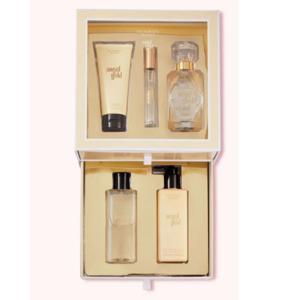 Victoria'S Secret Angel Gold 5 Piece (W) Set (100Ml Edp + 250Ml Bl + 100Ml Bw + 250Ml Mist + 7Ml)