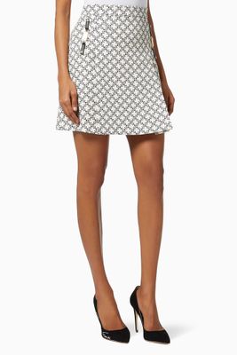 Mini Skirt in Micro Padlock Mini Skirt in Micro Padlock