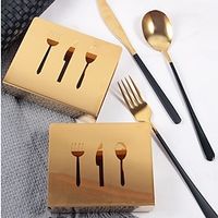 Hollow-Out Stainless Steel Napkin Rack Box Serviette Holder Organizer Tissue Dispenser Storage Case Table Decoration Home Party Lightinthebox - thumbnail