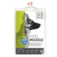 M-Pets Flexi Muzzle XS Pack Of 2