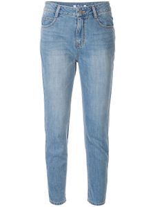 SJYP zip embellished jeans - Blue