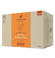 The Innocent Hound Air-Dried British Turkey Feast with Aloe Vera & Thyme Puppy & Adult Dry Dog Food 1.5 Kg