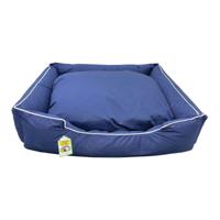 Nutrapet W/R Lounger Pet Bed - Navy - Large (97 x 82 x 28 cm)