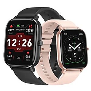 DT35 Smartwatch for Android iOS Bluetooth 1.75 inch Screen Size IP 67 Waterproof Level Heart Rate Monitor Blood Pressure Measurement Sports Information Camera Control Stopwatch Pedometer Sleep Lightinthebox