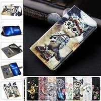Phone Case For Apple Wallet Card iPhone 14 iPhone 13 Pro Max 12 11 SE 2022 X XR XS Max 8 7 with Wrist Strap Card Holder Slots Magnetic Flip Graphic Butterfly TPU PU Leather miniinthebox - thumbnail