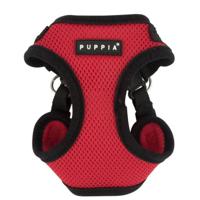 Puppia Soft Harness C Red Xl Neck 14.2-16.5 Chest 15.4-17.3 inch