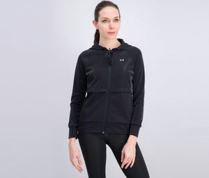 Womens Armour Fleece Mirage Full Zip  Black