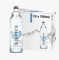 Icelandic Glacial Sparkling Natural Mineral Water (750ml x 12)