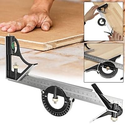 3 In 1 Square Angle Ruler Set Engineers Adjustable Multi Combination Right Angle Ruler Protractor Measuring Tools Set miniinthebox 3 In 1 Square Angle Ruler Set Engineers Adjustable Multi Combination Right Angle Ruler Protractor Measuring Tools Set miniinthebox