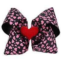Kids Girls' Active  Sweet Outdoor  Festival Heart Bow Hair Accessories Green  Black  Pink Kid onesize Lightinthebox - thumbnail