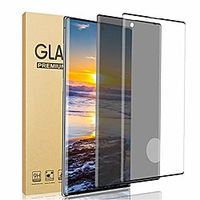 [2 pack ] galaxy note 10 plus screen protector, privacy  hd [9h hardness][anti-scratch][3d full coverage] tempered glass screen protector, for samsung galaxy note 10 plusnote 10 (6.8) Lightinthebox - thumbnail