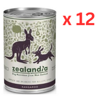 Zealandia Dog Wet Food Kangaroo 370gmx12 - thumbnail