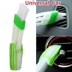 Universal Car Air Conditioning Outlet Cleaning Brush Dashboard Dust Brush Interior Cleaning Keyboard Blind Brush Car Accessories miniinthebox
