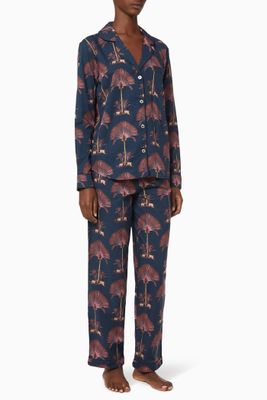 Ravenala Long Pyjama Set in Organic Cotton Ravenala Long Pyjama Set in Organic Cotton