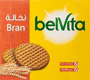 Belvita Bran Biscuit 56 G, Box Of 8 Packs (8 X 56G)