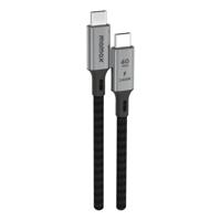 Momax Elite 240W USB-C To USB-C 4 40Gbps Cable 1m - Black - thumbnail