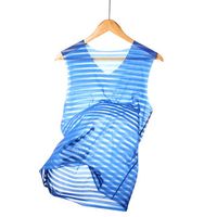 Sexy Visible Ice Silk Breathable Tank Tops