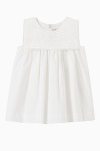 Formal Dress in Cotton Poplin