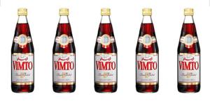 Vimto Fruit Cordial Syrup Bottle, 710ml x 5 Pieces