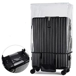 Transparent Suitcase Cover Thickened Wear-Resistant Dust Cover Pvc Waterproof Suitcase Protective Cover Lightinthebox