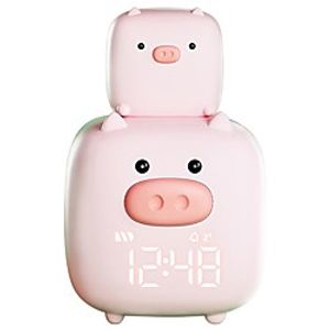 2021 LED Digital Alarm Clock Watch Table Electronic Desktop Clocks USB Wake Up FM Radio Time Projector Snooze Lightinthebox