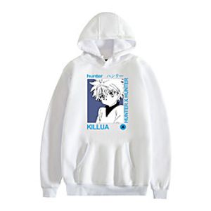 Inspired by Hunter X Hunter Cosplay Killua Zoldyck Anime Cartoon Polyster Print Harajuku Graphic Kawaii Hoodie For Women's  Men's Lightinthebox