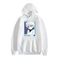 Inspired by Hunter X Hunter Cosplay Killua Zoldyck Anime Cartoon Polyster Print Harajuku Graphic Kawaii Hoodie For Women's  Men's Lightinthebox - thumbnail