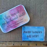 20pcs, Motivation Cards Gift Motivational Quotes Funny Positive Encouragement Motivation Cards Gift Little Box, Home Decor, Aesthetic Room Decor miniinthebox - thumbnail