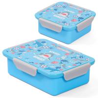 Eazy Kids Lunch Box Set Shark - Blue