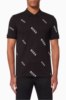 Phillipson 76 Slim Fit Logo Polo T-Shirt Phillipson 76 Slim Fit Logo Polo T-Shirt