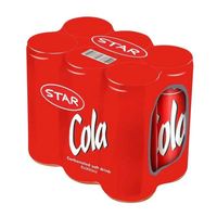 Star Cola Carbonated Soft Drink 300ml Pack of 6