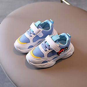 Unisex Sneakers Sports  Outdoors Mesh Sporty Look Little Kids(4-7ys) Big Kids(7years ) Daily Blue Gray Black Fall Spring Lightinthebox