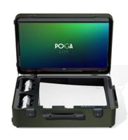 IndiGaming POGA Lux 24-Inch Portable Gaming Monitor Camouflage for PlayStation 5