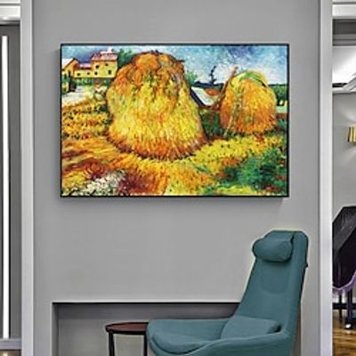Famous Garden Landscape Farm Van Gogh Oil Painting Works National Gallery Art Handpainted Wall Picture For Living Room Decor Rolled Canvas (No Frame) miniinthebox Famous Garden Landscape Farm Van Gogh Oil Painting Works National Gallery Art Handpainted Wall Picture For Living Room Decor Rolled Canvas (No Frame) miniinthebox