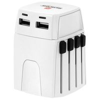 Skross 1302830 World Adapter MUV Micro USB 2.4A White Skross 1302830 World Adapter MUV Micro USB 2.4A White