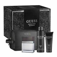 Guess Seductive Homme (M) Set Edt 100Ml + Sg 100Ml + Body Spray 226Ml + Pouch (New Pack)
