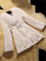 Warm Casual Women Faux Fur Coats