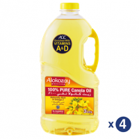 Alokozay Canola Oil 3 Liters X Pack Of 4