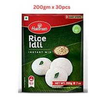 Haldirams Instant Mix Rice Idli 200 Gm Pack Of 30 (UAE Delivery Only)