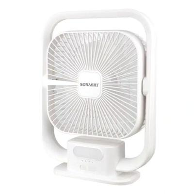 Sonashi 8inch Rechargeable Fan White