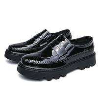 Men's Loafers Slip-Ons Comfort Shoes Walking Casual Leather Comfortable Loafer Black Fall Lightinthebox