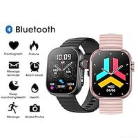 ZW39 Smart Watch 2.01 inch Smartwatch Fitness Running Watch Bluetooth Temperature Monitoring Pedometer Call Reminder Compatible with Smartphone Women Men Long Standby Hands-Free Calls Waterproof IP 67 miniinthebox - thumbnail